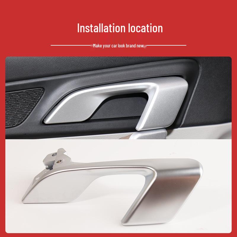 Compatible with Geely Maple 80V Jiaji 2019-2022: Inner Door Handles and Latches for Driver and Passenger Side.