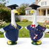 Funny Graduation Outfit Graduation Season Geese Costume Gag Robe with Cap For Outdoor Display Gathering Decoration