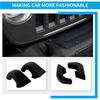 2Pcs Tow Hook Cover Protector Sleeve for Jeep Wrangler JK JL JT 07-23 Front Bumper Buffer Block