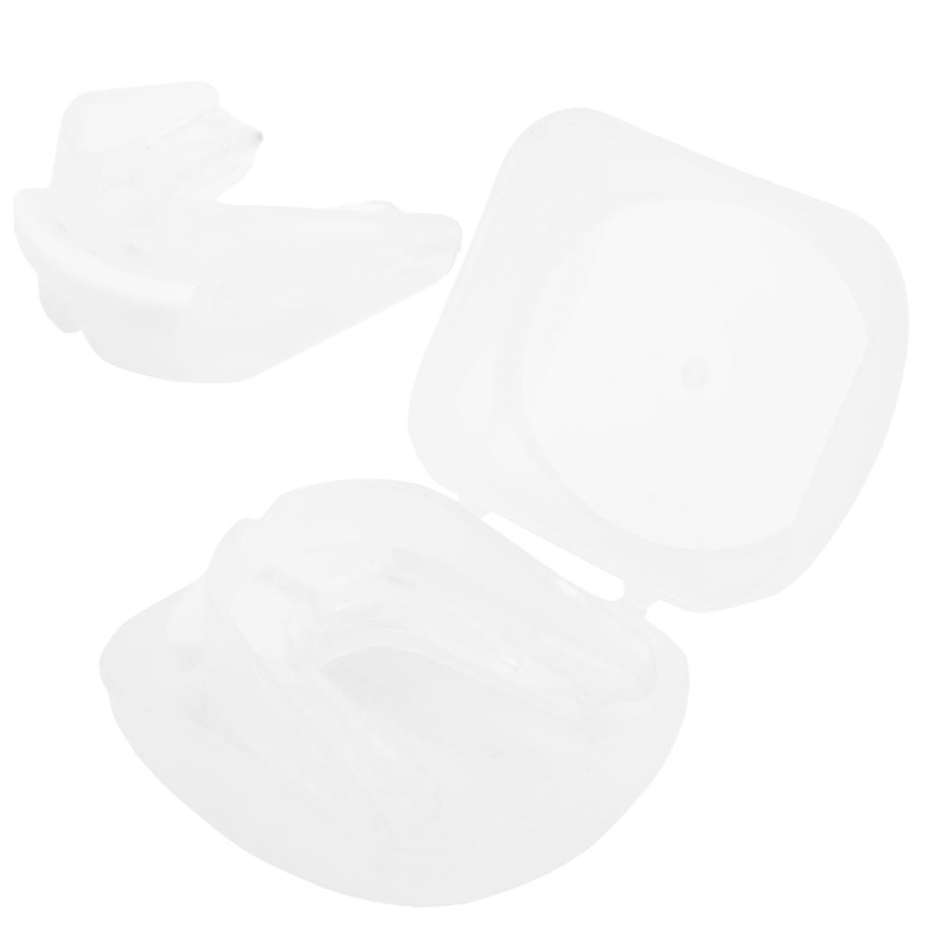 Sports DoubleSided Mouth Guard Upper and Lower Teeth Protector for BoxingBasketball