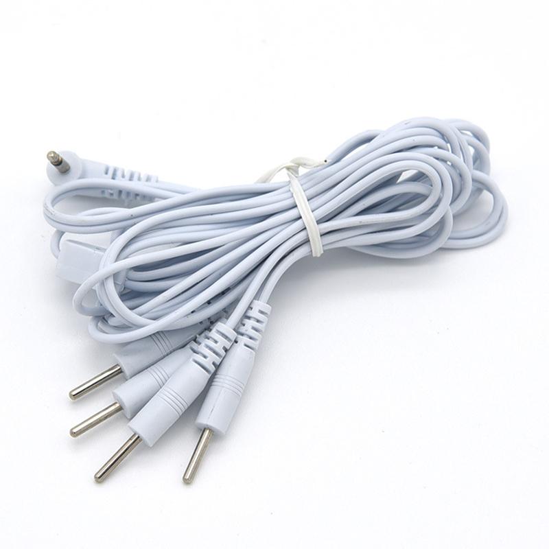 Electric Shock Pulse Adult Sex Toys Wire Line Cable Accessories for Electrical Shock Penis Catheter Ring Massage Patch Anal