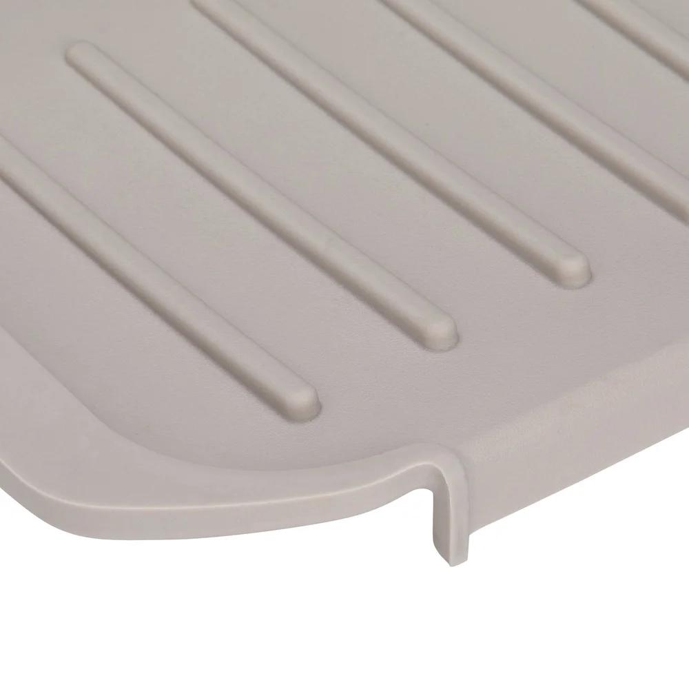 Faucet Splash Guard Self Draining Quick Drying TPE Sink Protector Adjustable Rest Area Sponges Soap Cleaning Tools Easy Install