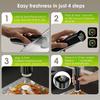Sealer, Portable handheld Vacuum Vacuum Bags, Portable Food Sealer, With LED pressure display