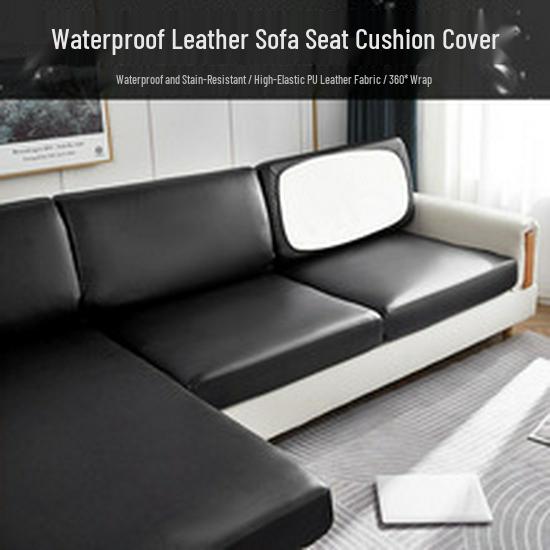Universal Waterproof L-Shaped Chaise Lounge Sofa Cover - Anti-Slip, Protective, All-Season Cushion Mat