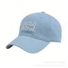 Spring and summer new letter embroidered baseball cap men's and women's fashion versatile trend sun hat travel sun protection cap