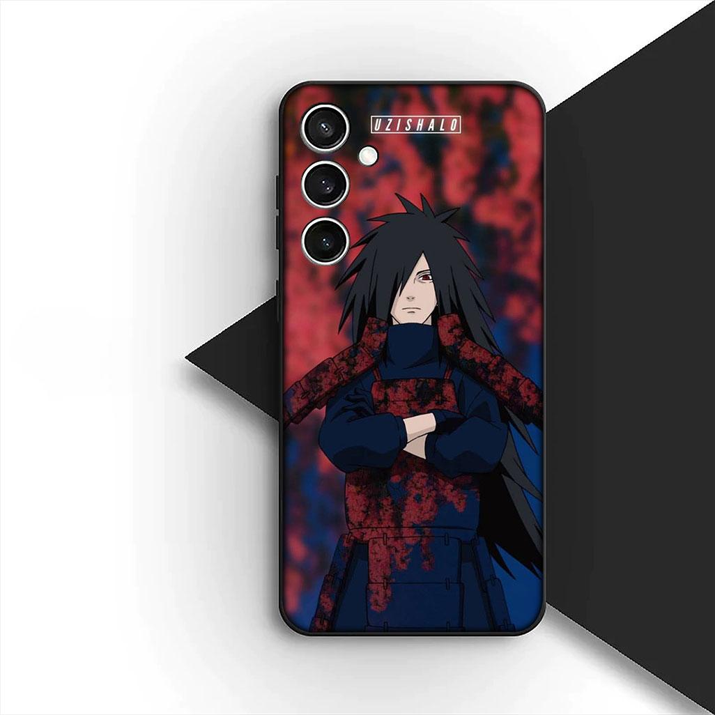 

Cover for Apple iPhone 17 16 14 15 Plus Pro Max 16E ProMax + 15Plus 15+ 16+ Casing Silicone Phone Case Uchiha Narutos Madara iPhone17