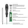 2 In1 Induction Electric Pen Multi-Purpose Heavy Duty Test Pen Magnetic Screwdriver With Double Color Light Voltmeter Power