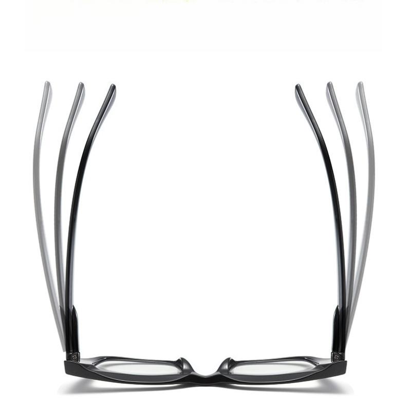 Unisex New Fashion Large Frame Reading Glasses Fashion Color Frame Anti-Blue Light Glasses Super Clear Presbyopia Glasses