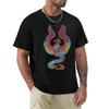 Phönix Totem T-Shirt Vintage T-Shirts Oversized Süße Kleidung Luxuskleidung Herren