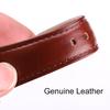 Watchband 18mm - 24mm Genuine Leather Watch Band Strap Brown Black High Quality Watchbands Bracelet Clasp Accessories