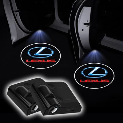 Wireless HD Car LED Door Logo Welcome Lights Projector Decor For Lexus LS LC RZ ES300 GS350 CT200h GX460 LX570 RX500h NX300 LM