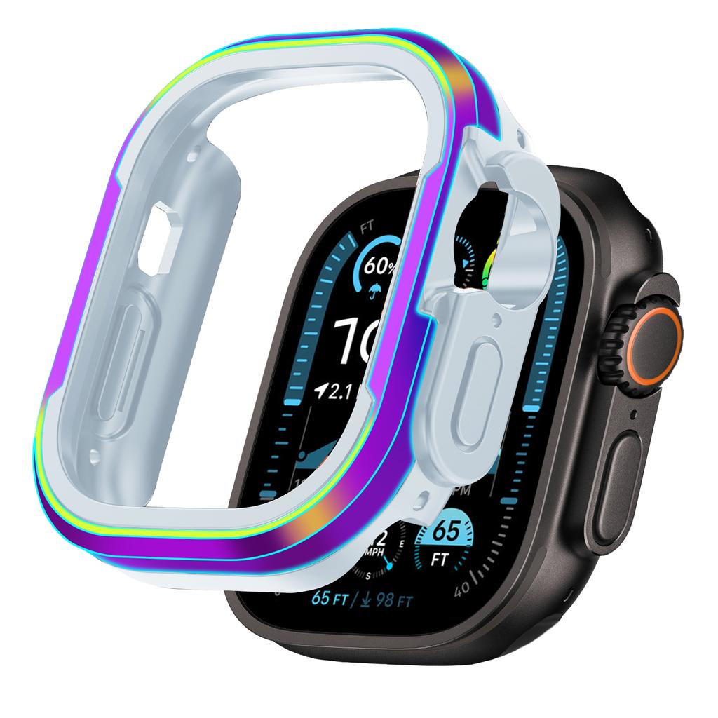 Metal Case For Apple Watch Ultra 3 49mm Accessories Protector TPU Bumper Tempered for iWatch Series11 10 9 8 7 6 Se 46mm 45mm 41mm 44mm 40mm Cover