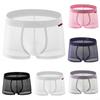 Middle Elasticity Men Underwear Middle Waist Nylon Panties