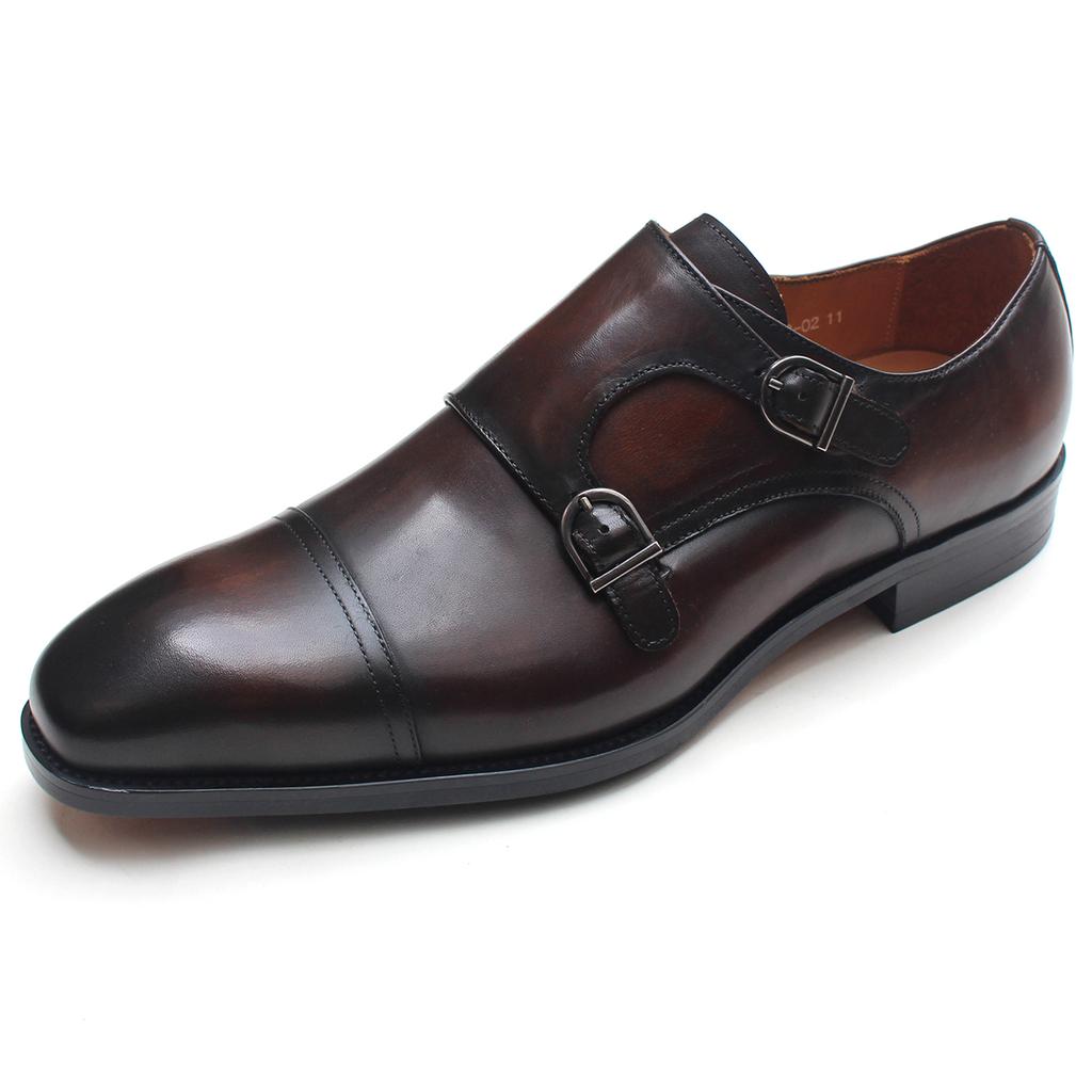 2025 Men's Handmade Oxford Dress Shoes Genuine Cow Leather Formal Suit Footwear Wedding Italian Style High Quality