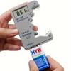 1pc LCD Display Battery Tester, Battery Capacity Detector, Portable Digital Display Battery Voltage Measurement Tool