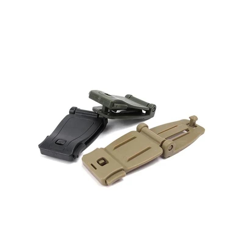 5PC Outdoor Backpack Accessories Molley Buckle Molle System Webbing Buckle Clip Backpack Fastening Buckle
