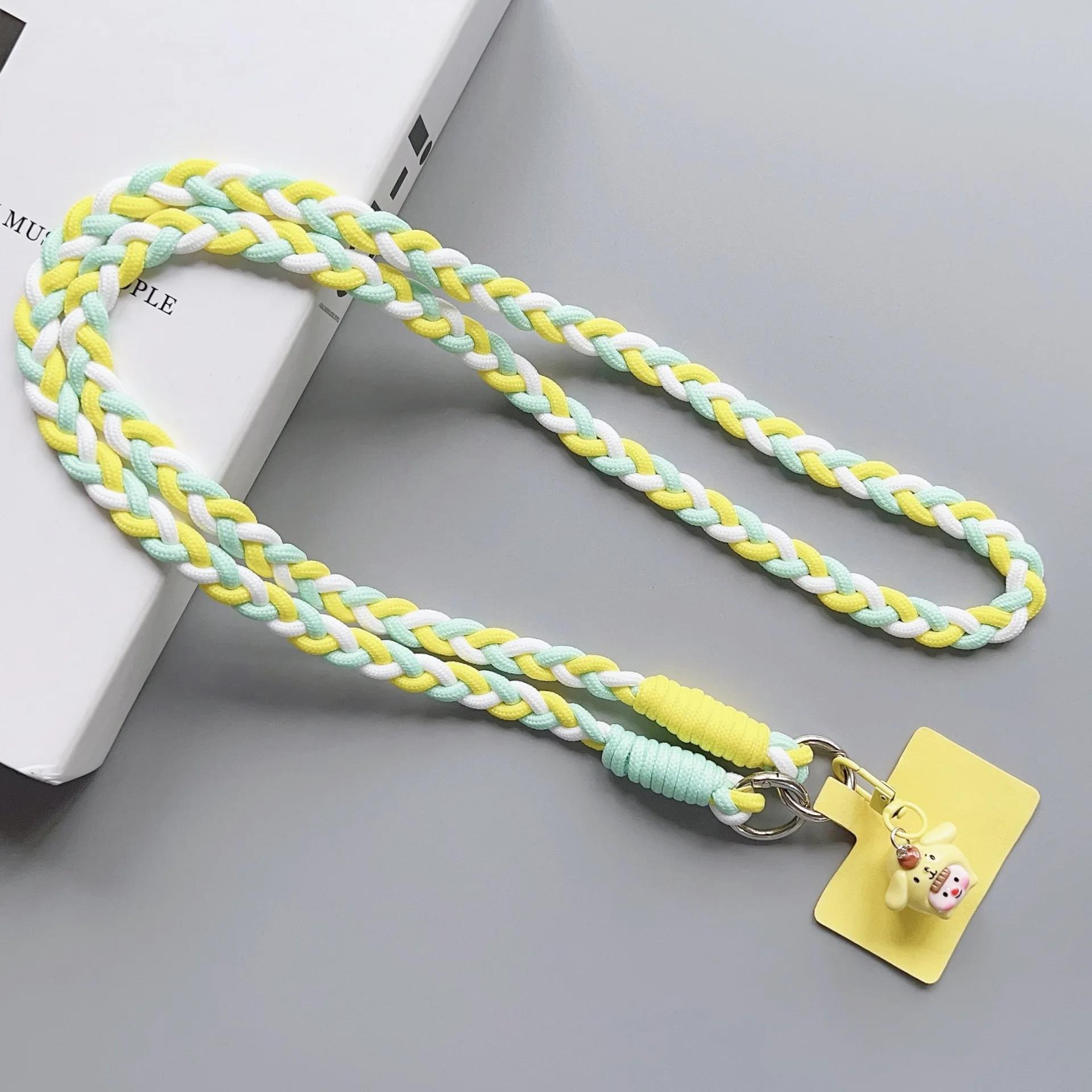 

1pcs Creative Cartoon Mobile Phone DYM Universal Lanyard Crossbody Long Rope Lanyard Rope Cartoon Decorative Pendant Accessories Polyester / Nylon