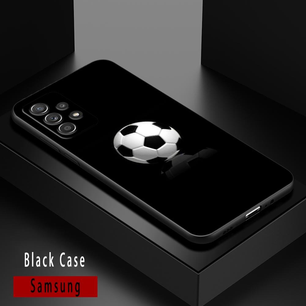 Football Passion Soccer Ball Case For Samsung Galaxy A14 A32 4G A33 5G Case A13 A23 A31 A02 A03 A22 A24 A02S Soft Silicone Cover