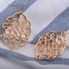 Women Chic Bohemian Style Wedding Party Openwork Earrings Fashion Jewelry Set