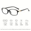Elegant Anti-Blue Light Reading Glasses Stylish Rectangular Frame High-Definition Lenses Comfortable Portable