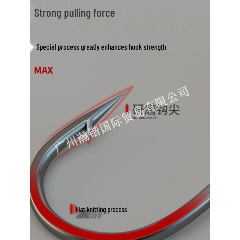 Lead Head Hook Anti-Snag 50pcs Micro Lure Soft Bait T-Tail Bass Perch Bottom Fishing Hooks - Reinforced Version