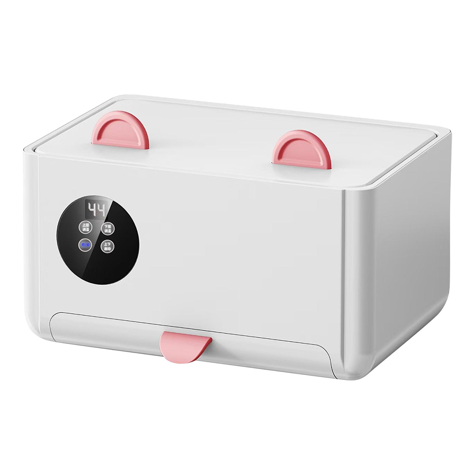 

Подогреватель детских салфеток Диспенсер для салфеток для подгузников для подогрева, Детская, Дорожные поездки, Кемпинг, Универсальный уход за бизнесом One Size белый