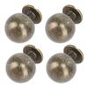 50 Set Round Rivet Sets Solid Iron Multifunctional 8mm Ball Rivet Kits for Clothing and Handcraft