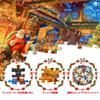 CHengQiSM Jigsaw Large Santa 100 Christmas for Beginners Cute Stylish Interior Christmas Merry Christmas x 35 100-Piece Puzzle, Pieces, Claus, Pieces,