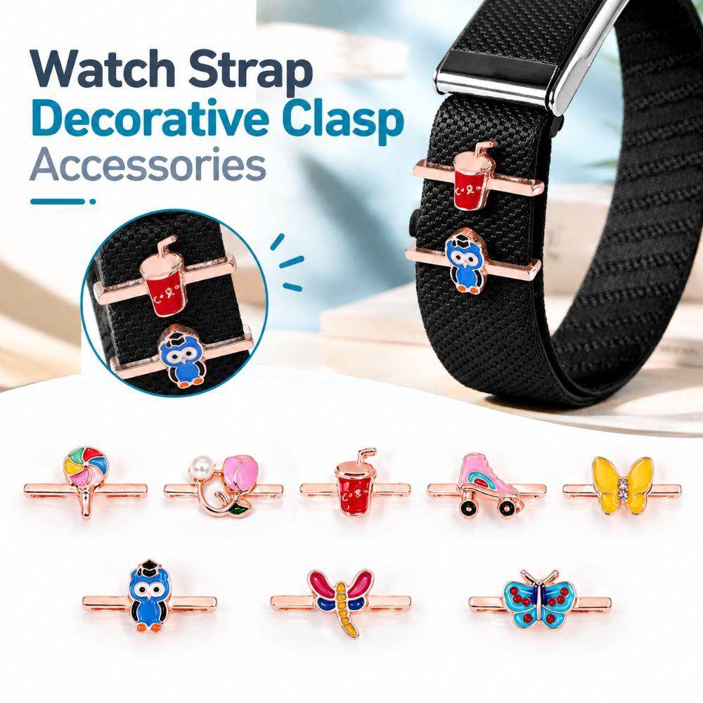 Metal Watch Band Accessories Small Size DIY Jewelry Items for Whoop 5.0/5.0 MG/4.0 Daily Wear