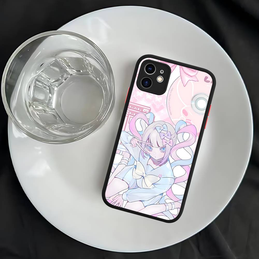 N-Needy Girl Overdose Game Matte Silicone Phone Cases For IPhone 16 13 15 12 11 Pro Max Plus For IPhone 14 15 Pro