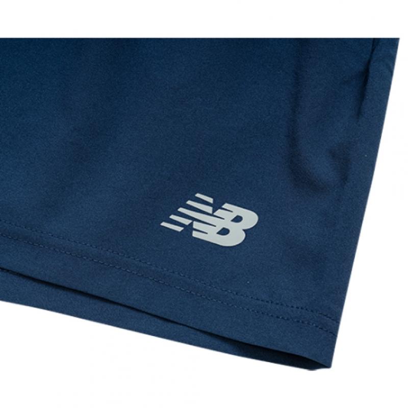 New Balance Pantaloni scurți țesuți 2 în 1 pentru bărbați, model sport esențial, Nbnvf26201, 59