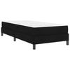 Box Spring Bed with Mattress Black 80 x 200 cm Fabric