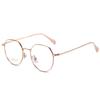 2023 Korean Style Titanium Frame Glasses - Multifunctional Myopia & Anti-Blue Light, Flat Upper & Round Lower Design
