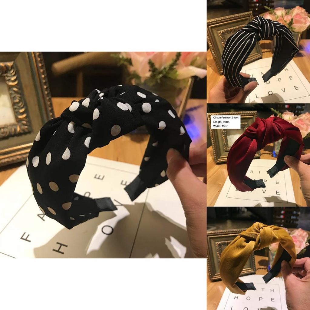 Vielseitiges Damen-Haarband mit süßem Knoten und weichem, bequemem Stoff für ganztägigen Tragekomfort