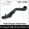 1440J0 965680 Hochwertiger Ladeluftkühler Schlauch Turbolader Ansaugschlauch Für Peugeot 308 408 3008 Citroen C4 RCZ 1.6T