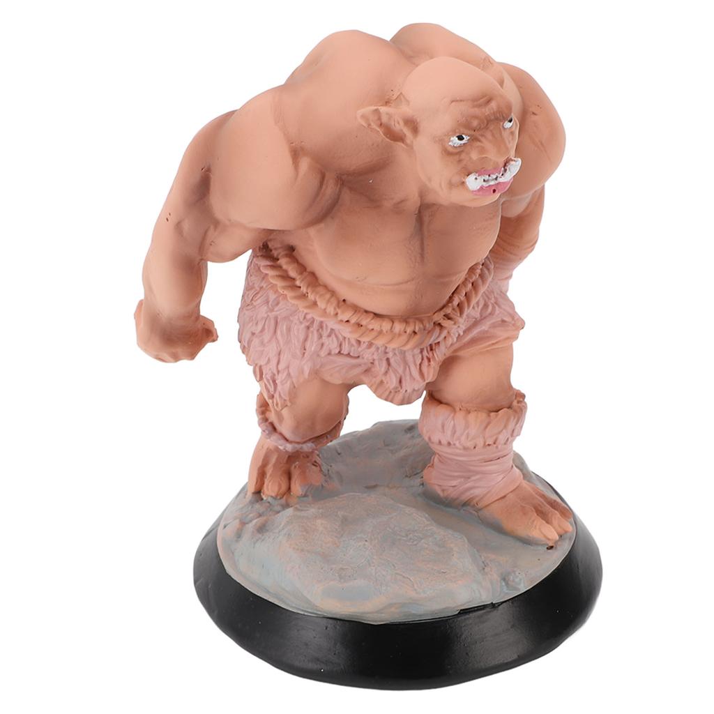 Wild Man Phone Stand Savage Shaped Statue Resin Holder Home Desktop Storage Decoration