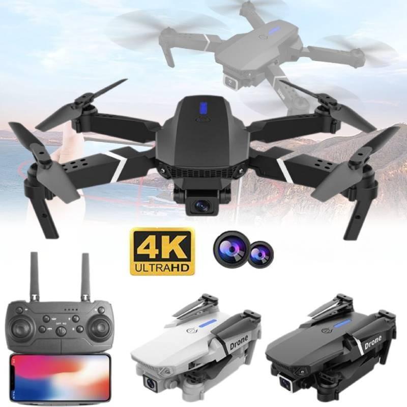 E88 Pro 4k Dual-Kamera Faltbare Drohne Fernbedienung Quadcopter Mit Handheld-Geschenkbox