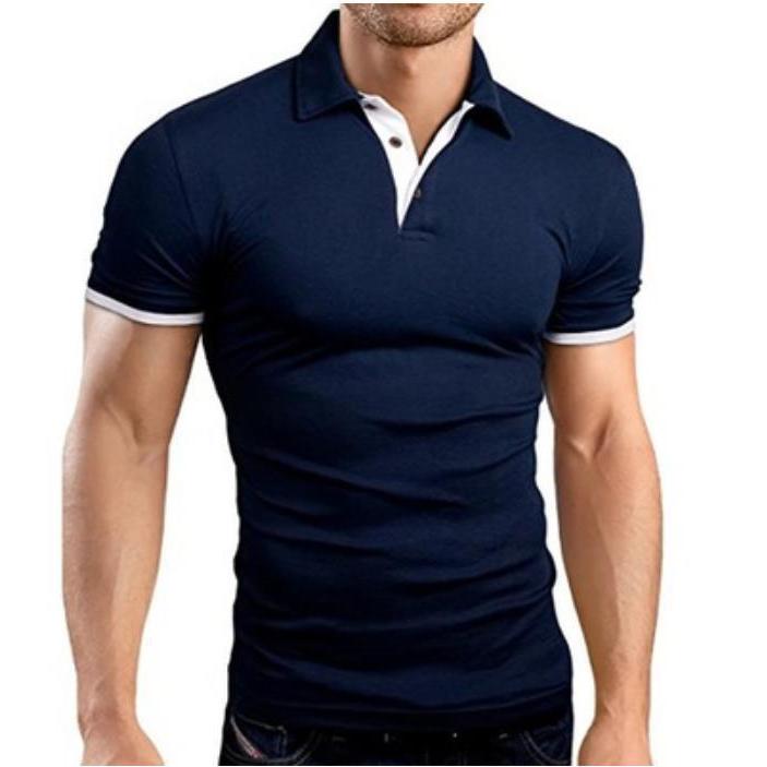 Color Block Patchwork Printed Polo Shirt for Men Summer Casual Short Sleeve Men's Polo T-Shirt Top Oversized 8XL Golf Sweatshirt Yasheng