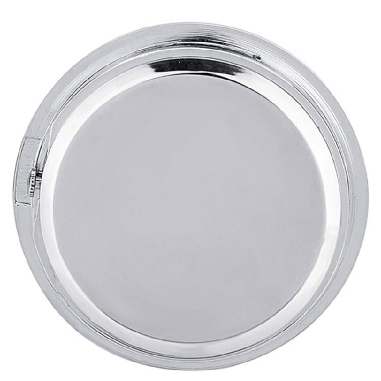 Decorative Round Clock Insert with Roman Numerals Miniature Clock Fit Up Watch Dials Replacement for Art and Crafts