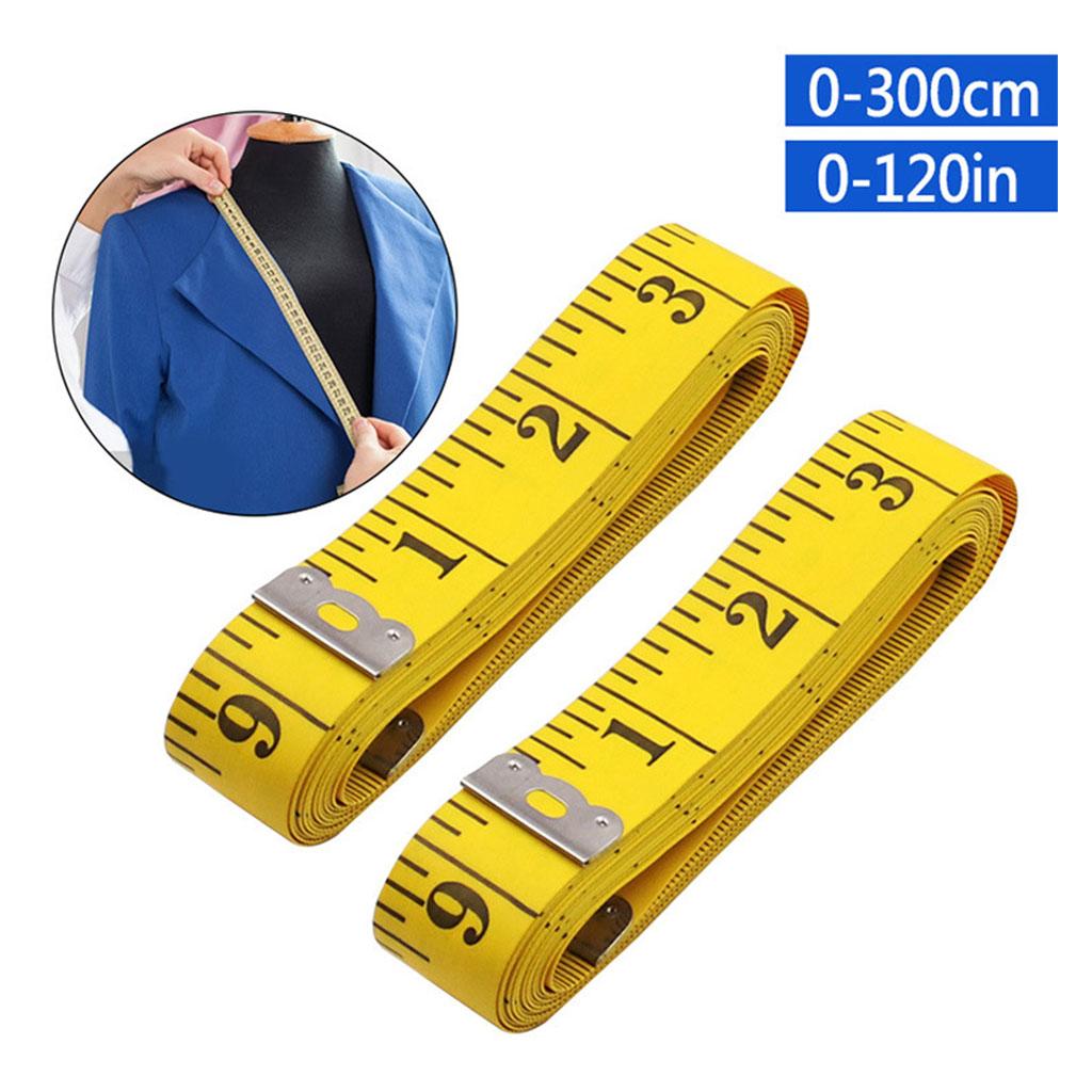 Tape Measure 300cm/120 Inches Double-Scale Soft Tape Measuring Body Weight Loss