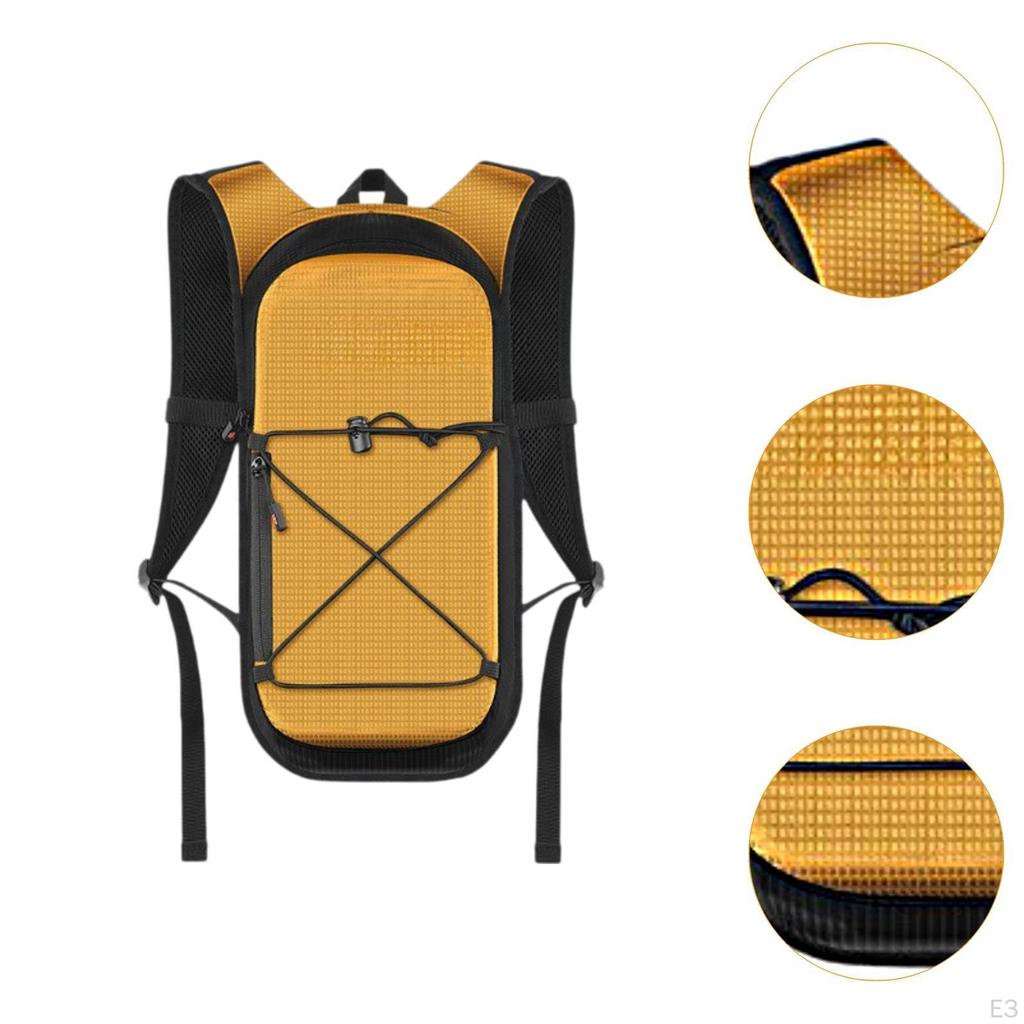 Kadın Erkek için Hidrasyon Sırt Çantası Günlük Çanta Hafif Su Torbası Taşınabilir Seyahat