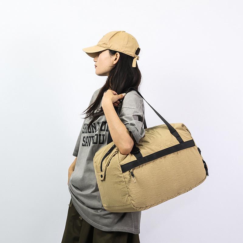 Women's travel duffel bag, large capacity gym bag, men's wet and dry separated sports bag, lightweight carry-on luggage, short trip travel bag