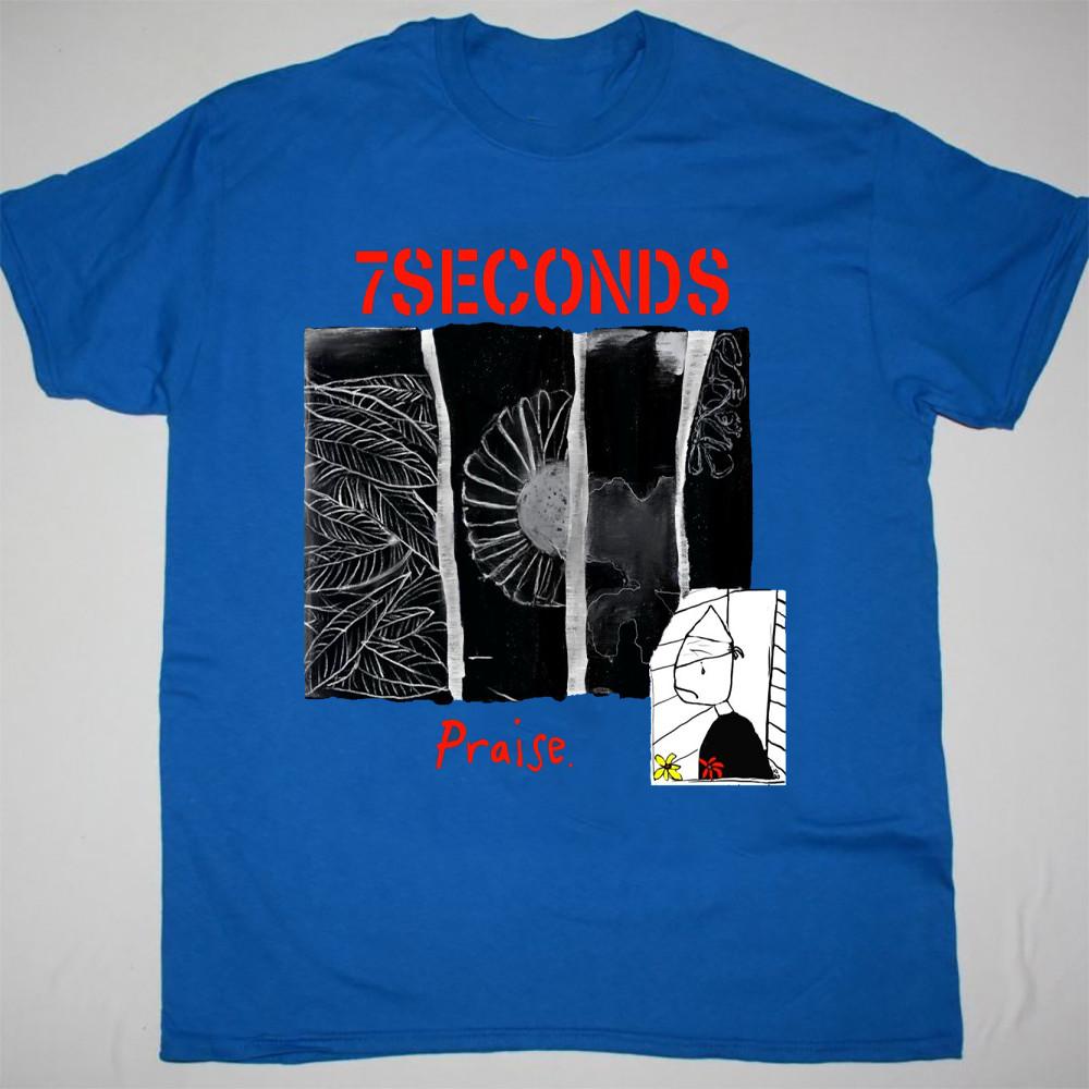 Rare Collection 7 Seconds – Praise Blue All Size Shirt AG2289 Unisex T-Shirt M
