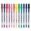 Sakura Crepas Water-based Ballpoint Pen Ball Sign 12 Colors PGB12