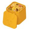 128 ml Saucenbox, Dip-Behälter aus lebensmittelechtem Silikon, auslaufsicher, tragbar, Gewürzbecher mit Deckel