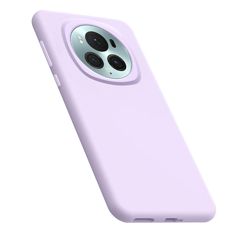 For Honor Magic6 5G Case Skin-Friendly Liquid Silicone+PC Phone Cover