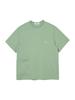 Nontai Side Pouch Embroided Soft T-Shirts (Sage Green)