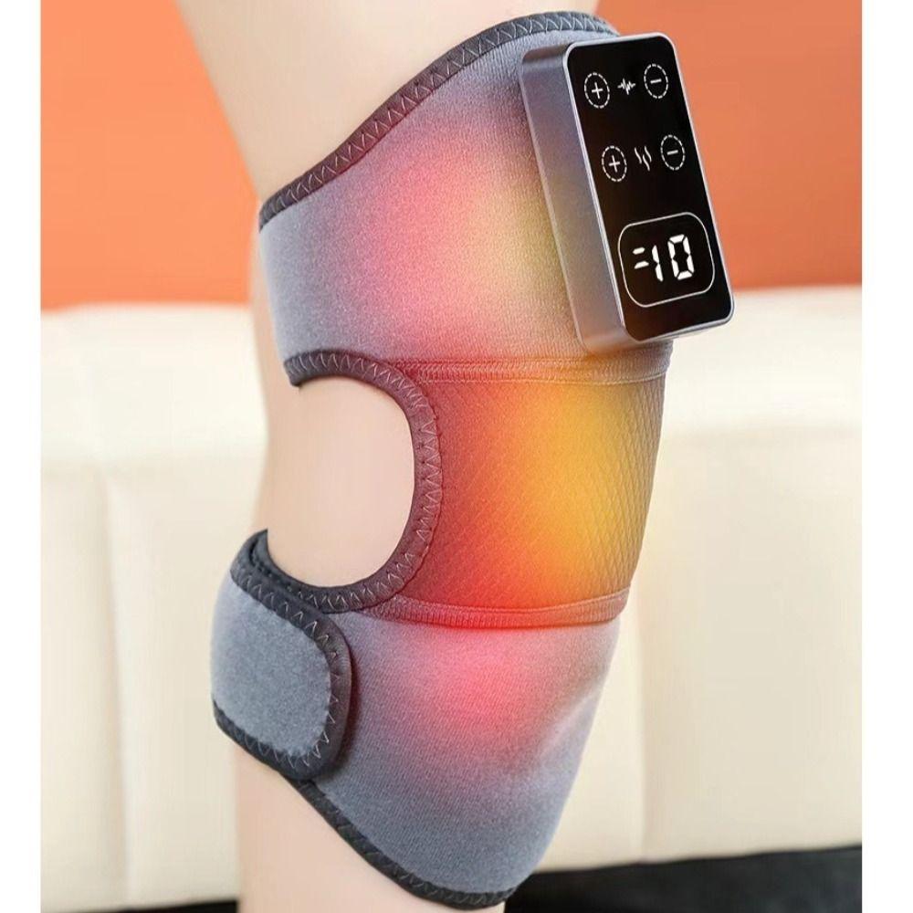Adjustable Temperature Knee Elbow Brace Rechargeable Joint Heating Massager  Exercise