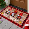 Christmas Floor Mat Outdoor Carpet Christmas Decor for Home 2025 Navidad Natal Santa Claus Door Mat Xmas Ornament New Year 2026