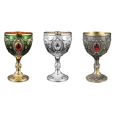 Cup Drinkware Tableware Embossed Water Goblet Tiny Drinking Cup for Holiday Cocktail Anniversary Dinner Kitchen